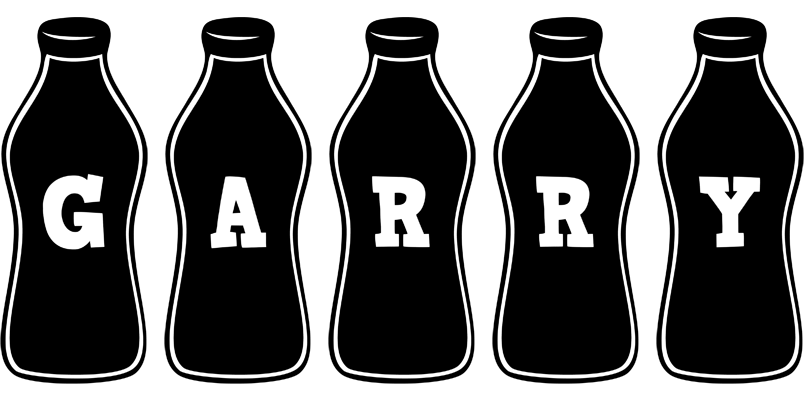 Garry bottle logo