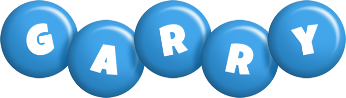 Garry candy-blue logo