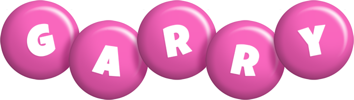 Garry candy-pink logo