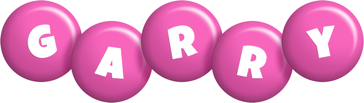Garry candy-pink logo