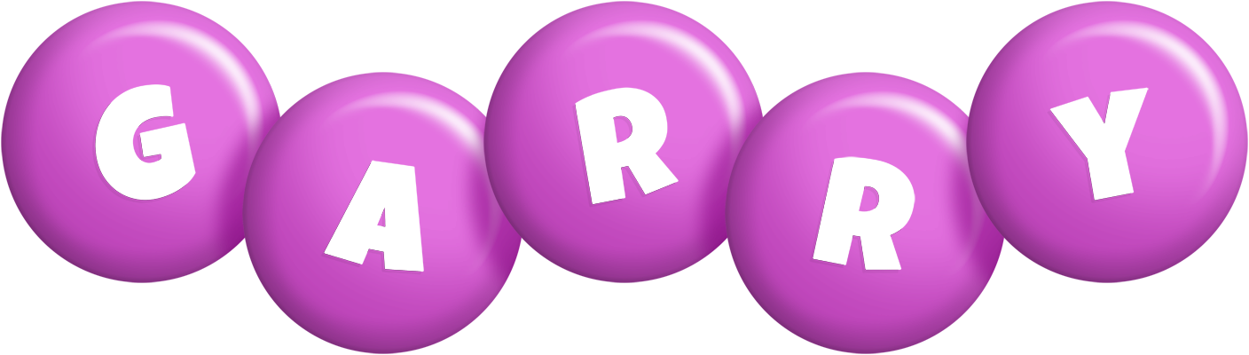 Garry candy-purple logo