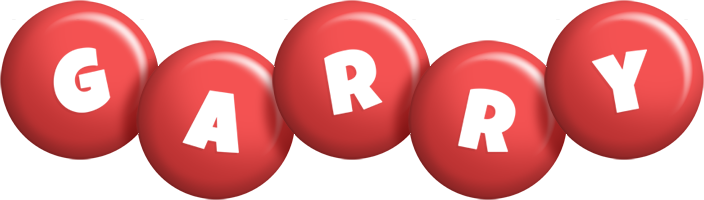 Garry candy-red logo