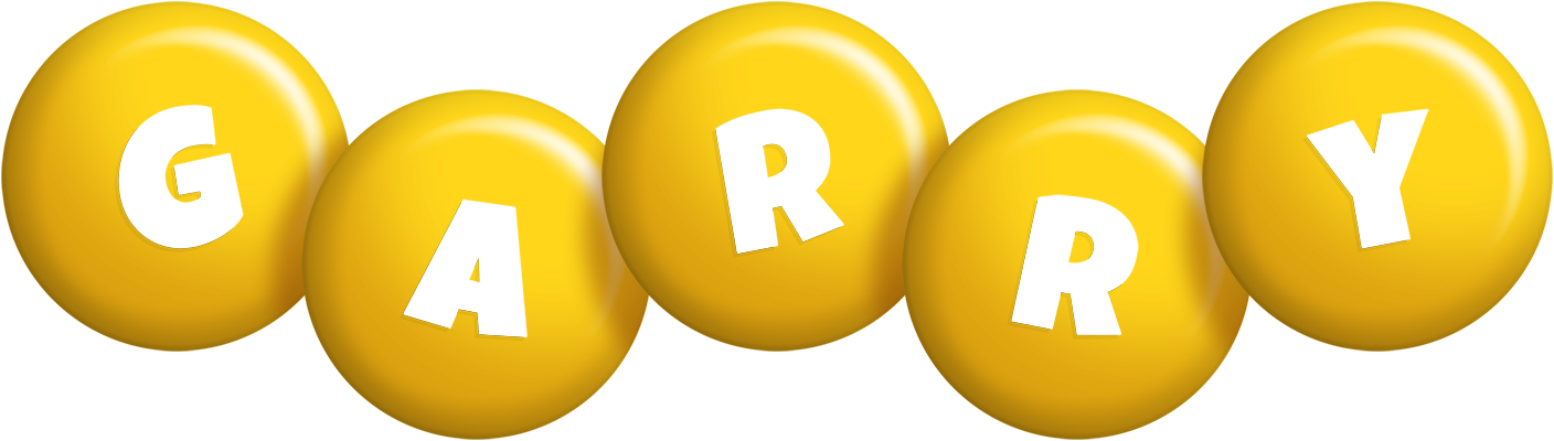 Garry candy-yellow logo