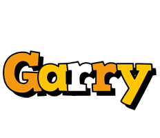 Garry cartoon logo