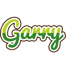 Garry golfing logo