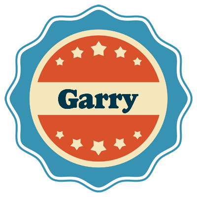 Garry labels logo