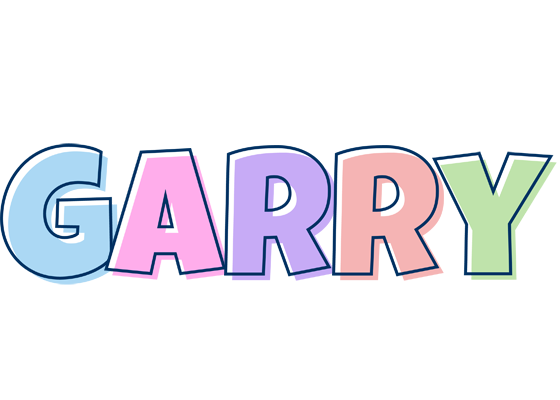 Garry pastel logo