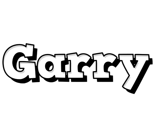 Garry snowing logo