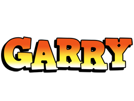 Garry sunset logo