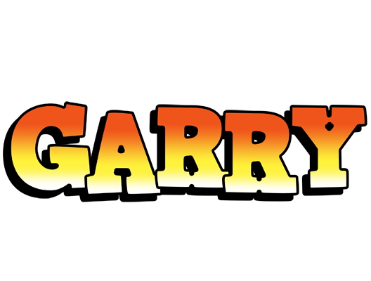 Garry sunset logo