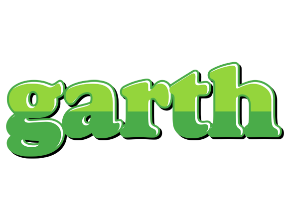 Garth apple logo