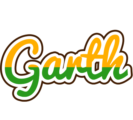 Garth banana logo