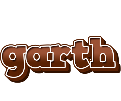 Garth brownie logo