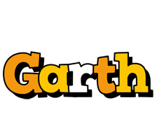 Garth cartoon logo