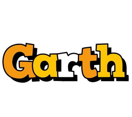 Garth cartoon logo