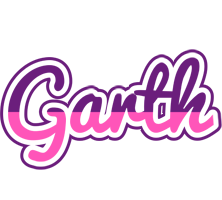 Garth cheerful logo