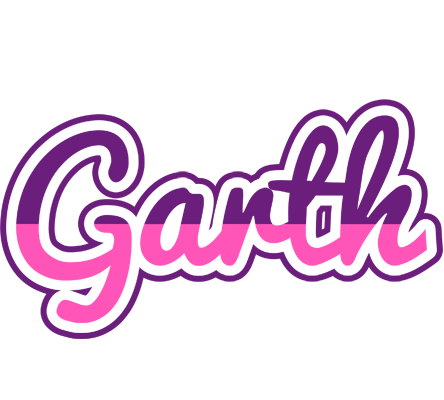 Garth cheerful logo