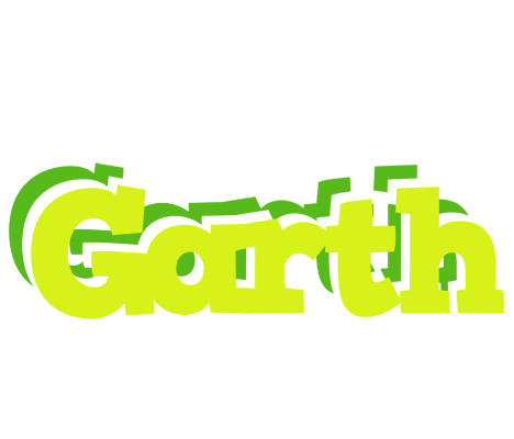 Garth citrus logo