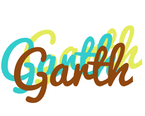 Garth cupcake logo