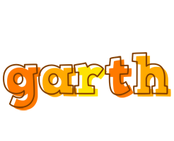 Garth desert logo