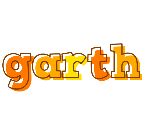 Garth desert logo