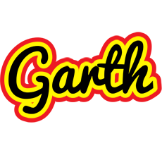 Garth flaming logo