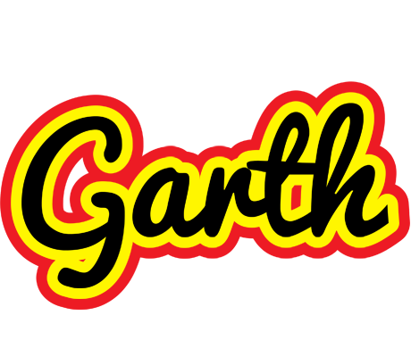 Garth flaming logo