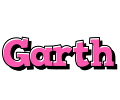 Garth girlish logo