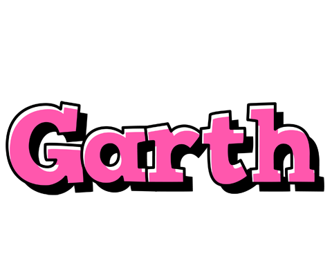 Garth girlish logo