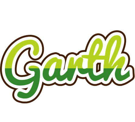 Garth golfing logo