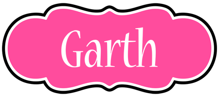 Garth invitation logo