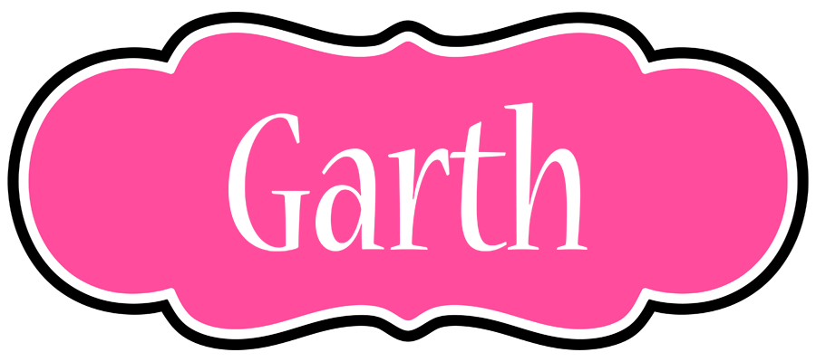 Garth invitation logo