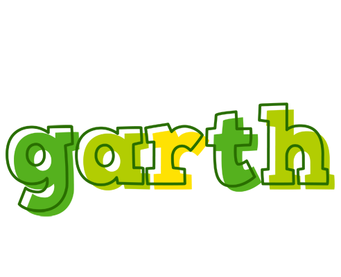 Garth juice logo