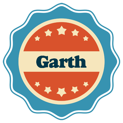 Garth labels logo