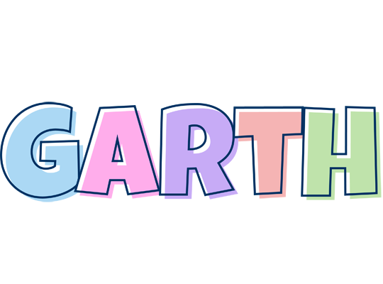 Garth pastel logo