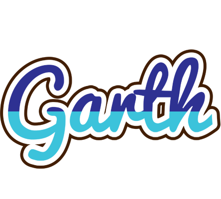 Garth raining logo