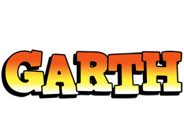 Garth sunset logo