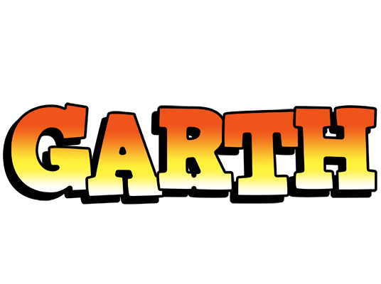 Garth sunset logo