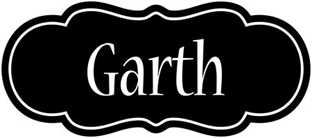 Garth welcome logo