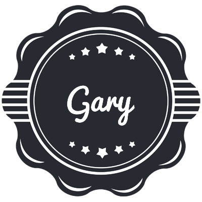 Gary badge logo