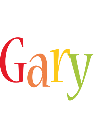Gary birthday logo