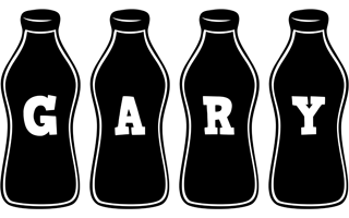 Gary bottle logo