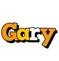 Gary cartoon logo