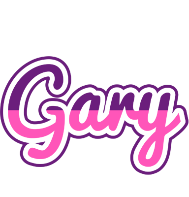 Gary cheerful logo