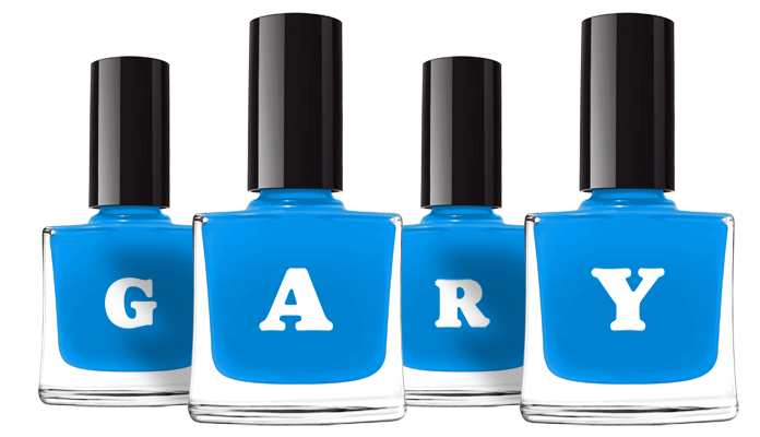 Gary glossy logo