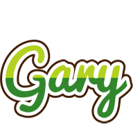 Gary golfing logo