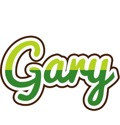 Gary golfing logo