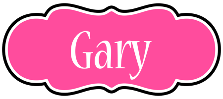 Gary invitation logo