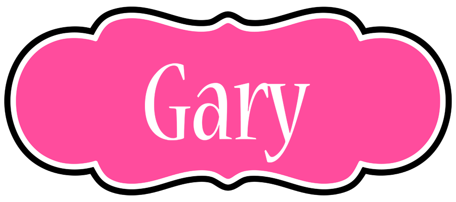 Gary invitation logo