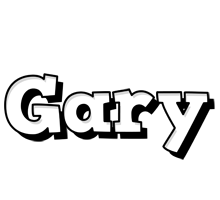 Gary snowing logo